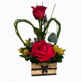 Arranjo Carinho Rosas Colombianas